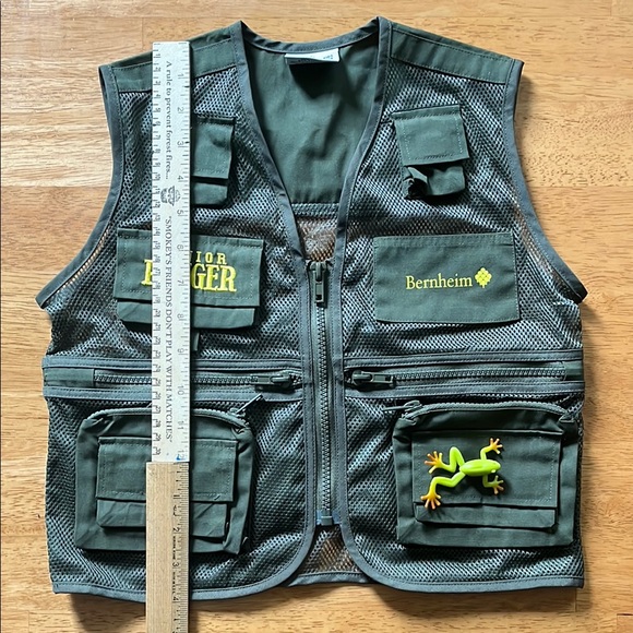 Junior Ranger Kids Costume Vest - Green - Picture 11 of 11